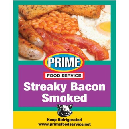 Streaky Bacon Smoked - 1 Räucherndes Streaky Bacon - Unwiderstehlich aromatischer SchweinegenussGenießen Sie unser Streaky Bacon