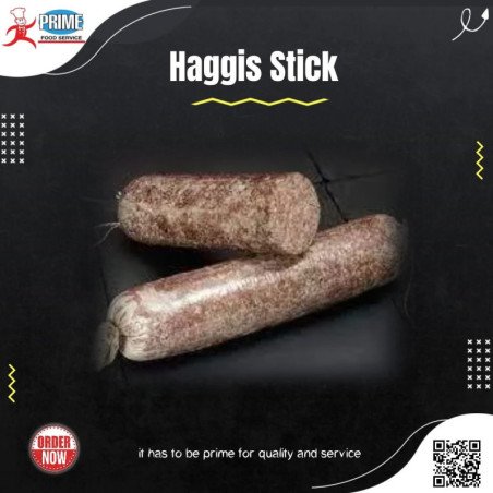Haggis Stick - 1 Haggis Stick - ขนมสก็อตที่ปรุงสุกแล้วอร่อยสัมผัสรสชาติที่เข้มข้นและดั้งเดิมของ Haggis Stick อันมีน้ำหนัก 250 กร