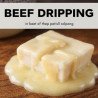 Beef Dripping 500g - 1 Beef Dripping 500g - รสชาติอันเข้มข้นสำหรับการปรุงอาหารที่สมบูรณ์แบบสัมผัสรสชาติที่เข้มข้นกับ Beef Drippi