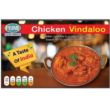 Chicken Vindaloo - 1 Spicy Chicken Vindaloo - รสจัดในทุกคำ!เพิ่มรสชาติให้กับมื้ออาหารของคุณด้วย Chicken Vindaloo ของเรา! ไก่เนื้