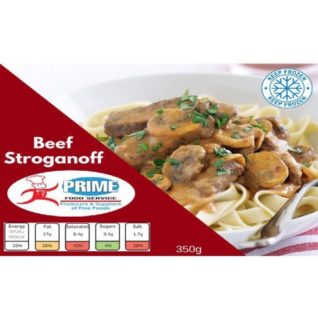Beef Stroganoff - 1 Savory Beef Stroganoff - Leckeres Fertiggericht VergnügenGenießen Sie unser herzhaftes Beef Stroganoff, eine