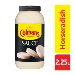 Colmans Horeradish Sauce 2.25kg - 1 Colman's Horseradish Sauce 2.25kg - Bold Flavor for DishesElevate your meals with Colman's H