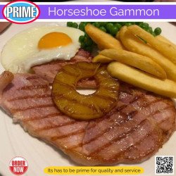 Horseshoe Gammon 250g per piece - 1 Horseshoe Gammon 250g per piece - Premium Pork DelightEnjoy the rich flavor of Horseshoe Gam