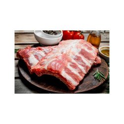 Baby Back Rib Trimmed 500g pack - 1 Tender Baby Back Ribs - 500g Trimmed Pork PackTender Baby Back Ribs, expertly trimmed and pa